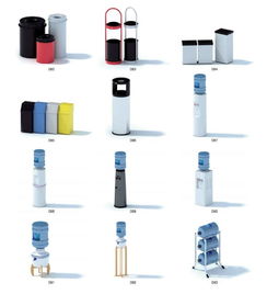 100個辦公室用品C4D模型合集 打造專業辦公場景的數字資產庫