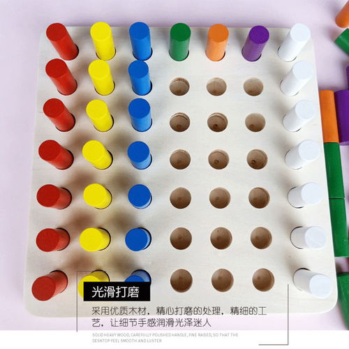 感統(tǒng)訓(xùn)練器材 插棍吊纜與蒙特棱利木質(zhì)教具的早教價(jià)值